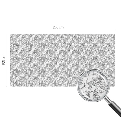 Anti inkijk raamfolie Klassieke portretten