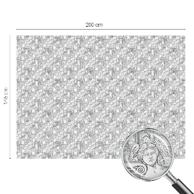 Anti inkijk raamfolie Klassieke portretten