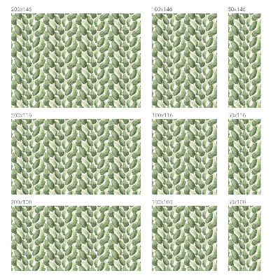 Zonwerende raamfolie glas in lood Groene bladeren