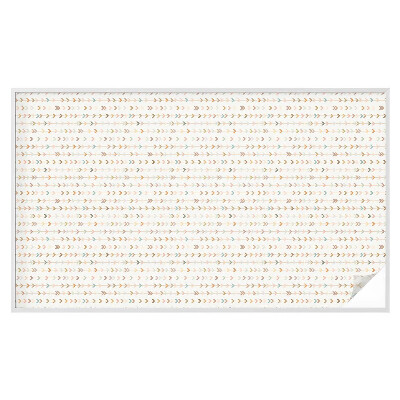 Zelfklevende raamfolie glas in lood Pijlpatroon