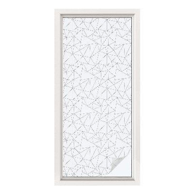 Zonwerende raamfolie Geometrische patronen