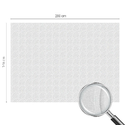 Zelfklevende anti inkijk folie glas in lood Grijze bogen