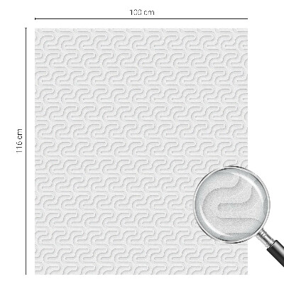 Zonwerende raamfolie glas in lood Minimalistisch ontwerp