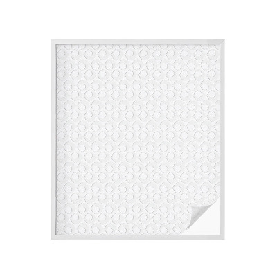 Zelfklevende raamfolie glas in lood Geometrische vormen