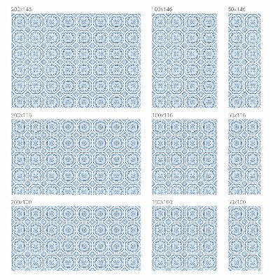 Zelfklevende anti inkijk folie glas in lood Bloemenornamenten