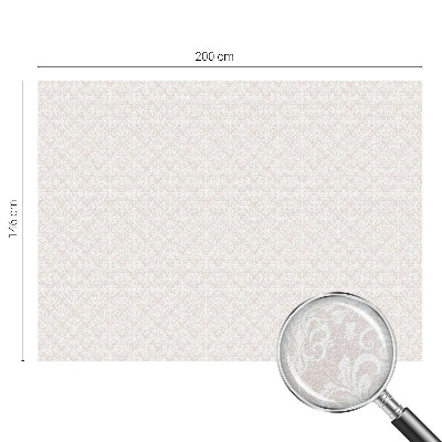 Zonwerende raamfolie glas in lood Plantenornament