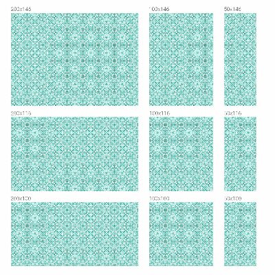 Anti inkijk raamfolie Klassiek patroon