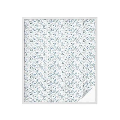 Zonwerende raamfolie glas in lood Idyllische bladeren