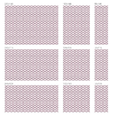Zelfklevende raamfolie glas in lood Ovale vormen
