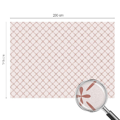 Zonwerende raamfolie Bloemenpatronen