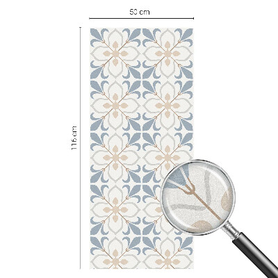 Zelfklevende anti inkijk folie glas in lood Bloemenschoonheid