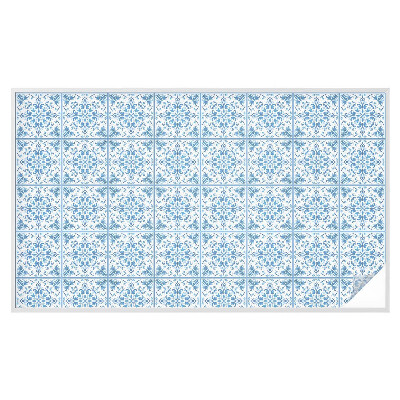 Zonwerende raamfolie Bloemenornamenten