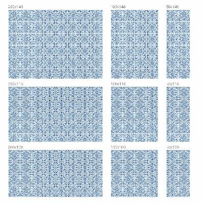 Zelfklevende raamfolie glas in lood Bloemenornament