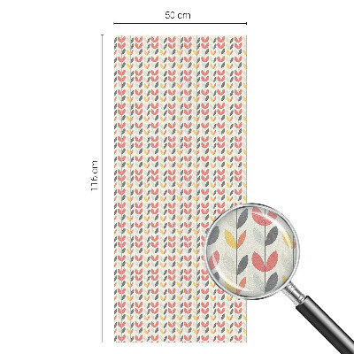 Zonwerende raamfolie Retro bladeren