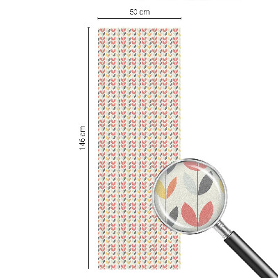 Zonwerende raamfolie Retro bladeren