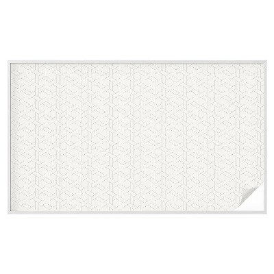 Zelfklevende raamfolie glas in lood Geometrische vlecht