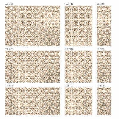 Anti inkijk raamfolie Klassiek ornament