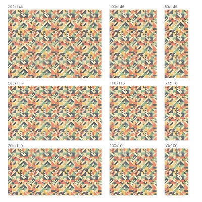 Zelfklevende anti inkijk folie glas in lood De energie van geometrie