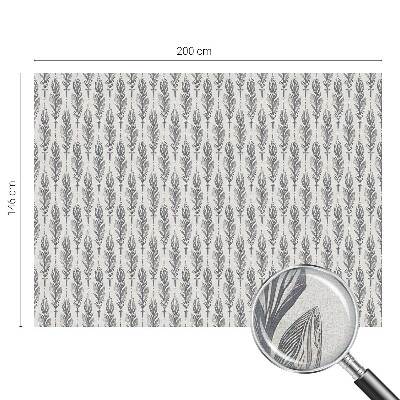 Zonwerende raamfolie Elegante veren