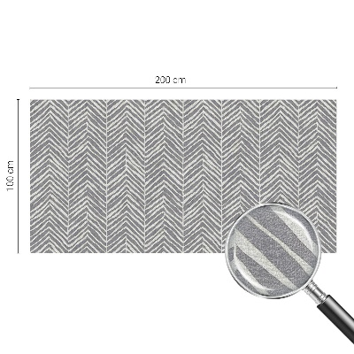 Zonwerende raamfolie glas in lood Zigzagpatroon