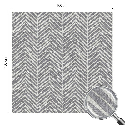 Zonwerende raamfolie glas in lood Zigzagpatroon