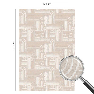 Anti inkijk raamfolie Geometrisch patroon