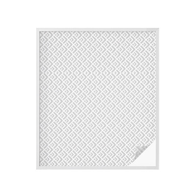 Zonwerende raamfolie glas in lood Geometrisch motief