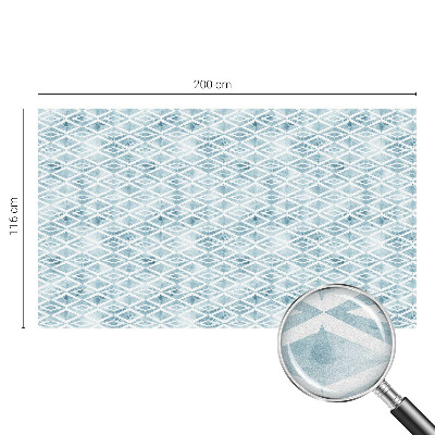 Zonwerende raamfolie Blauwe ruiten