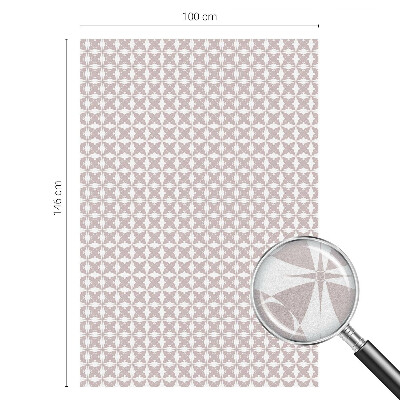Zonwerende raamfolie glas in lood Geometrie van harmonie