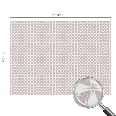 Zonwerende raamfolie glas in lood Geometrie van harmonie