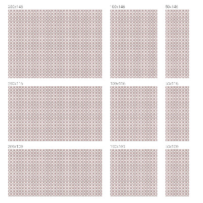 Zonwerende raamfolie glas in lood Geometrie van harmonie