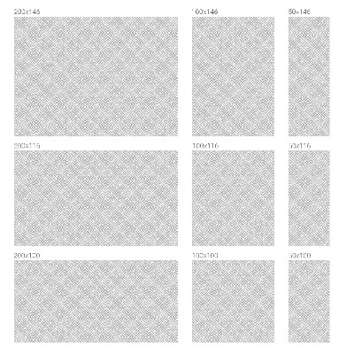 Zelfklevende anti inkijk folie glas in lood Geometrische elegantie