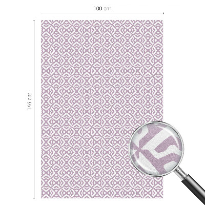 Zonwerende raamfolie Paarse vormen