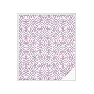 Zonwerende raamfolie Paarse vormen