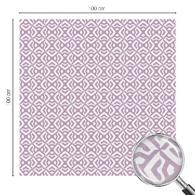 Zonwerende raamfolie Paarse vormen