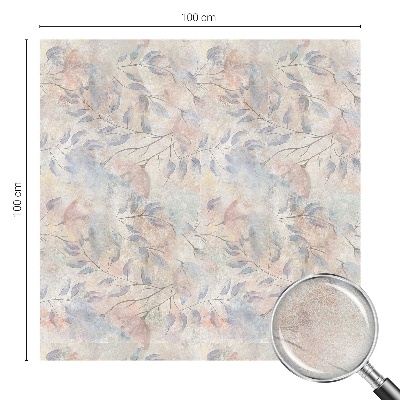 Zelfklevende anti inkijk folie glas in lood Veranderend effect