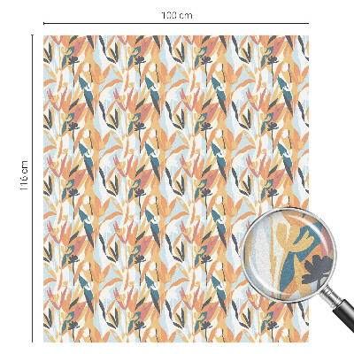 Zonwerende raamfolie Botanische energie