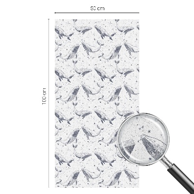 Anti inkijk raamfolie Zeedieren