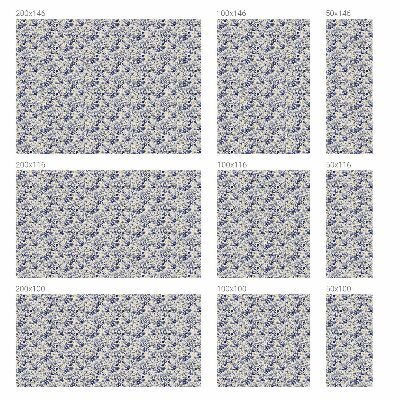 Zelfklevende raamfolie glas in lood Bloemensymmetrie