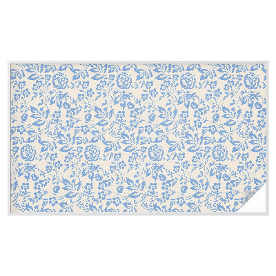 Zelfklevende anti inkijk folie glas in lood Bloemenbladeren