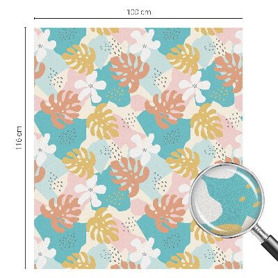 Zonwerende raamfolie Exotische natuur