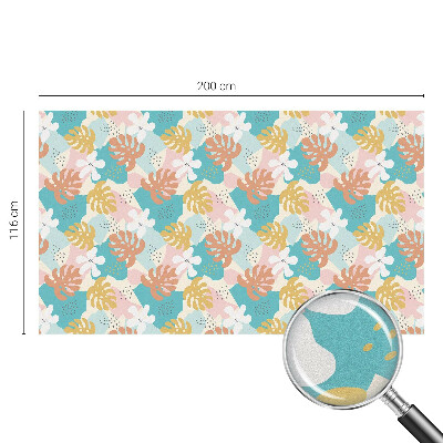 Zonwerende raamfolie Exotische natuur