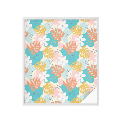 Zonwerende raamfolie Exotische natuur