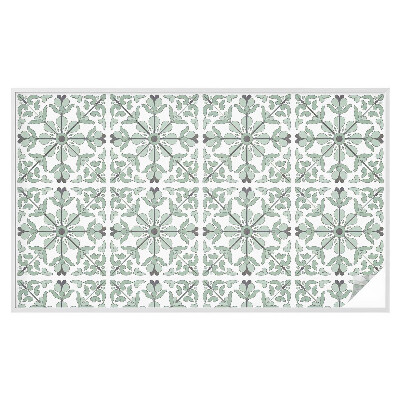 Anti inkijk raamfolie Plantenpatroon