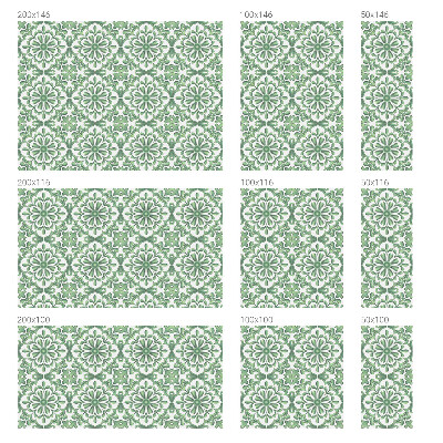 Zelfklevende anti inkijk folie glas in lood Groene bladeren