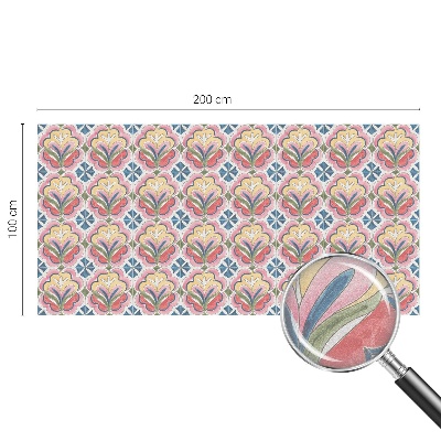 Anti inkijk raamfolie Bloemenpatronen