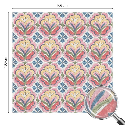 Anti inkijk raamfolie Bloemenpatronen