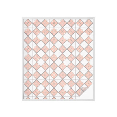 Zonwerende raamfolie glas in lood Geometrische ruiten