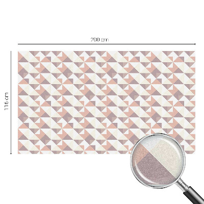 Anti inkijk raamfolie Moderne driehoeken