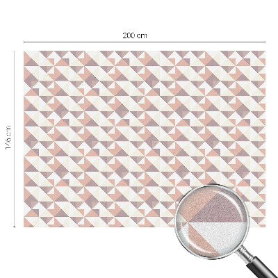 Anti inkijk raamfolie Moderne driehoeken